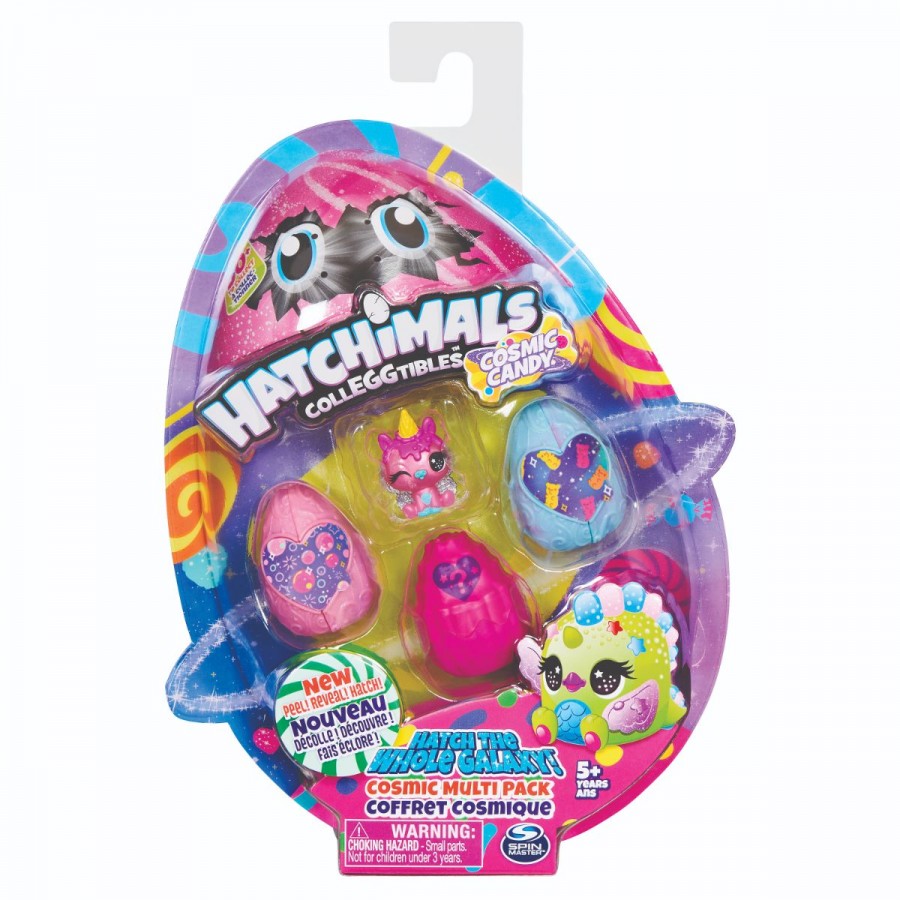 Hatchimals Colleggtibles Cosmic Candy 4 Pack Assorted