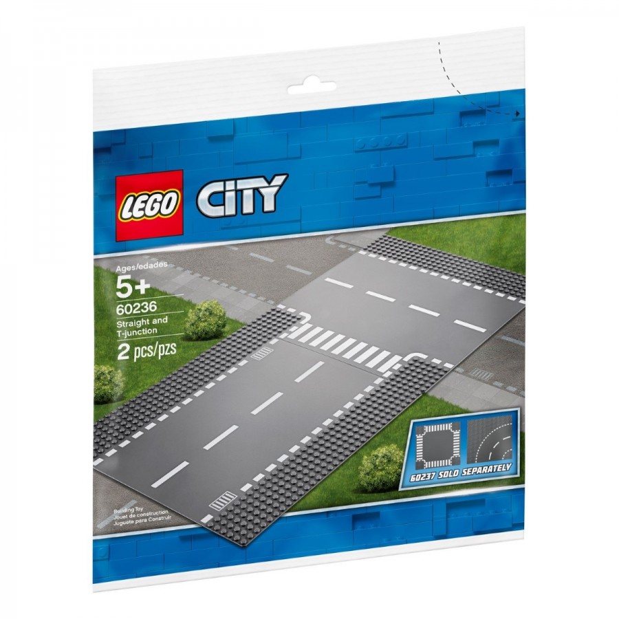 LEGO City Straight & T-Junction