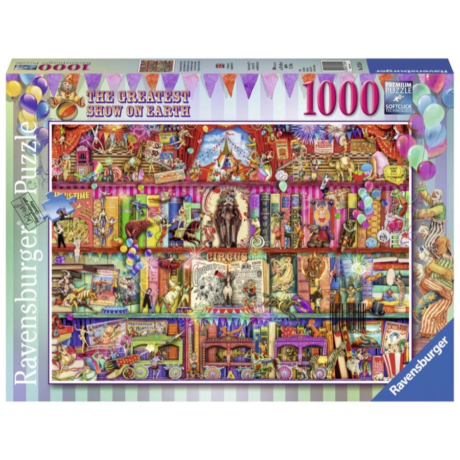 Ravensburger Puzzle 1000 Piece The Greatest Show On Earth SF