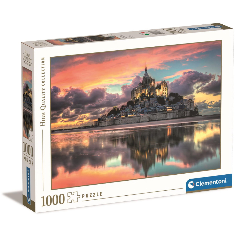 Clementoni 1000 Piece Puzzle Magnificent Mont Saint Michel