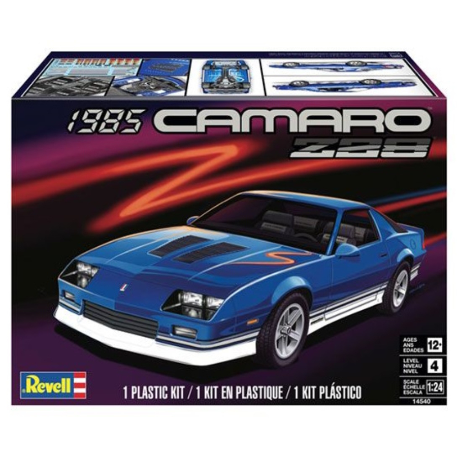 Revell Model Kit 1:24 1985 Chevy Camaro Z28