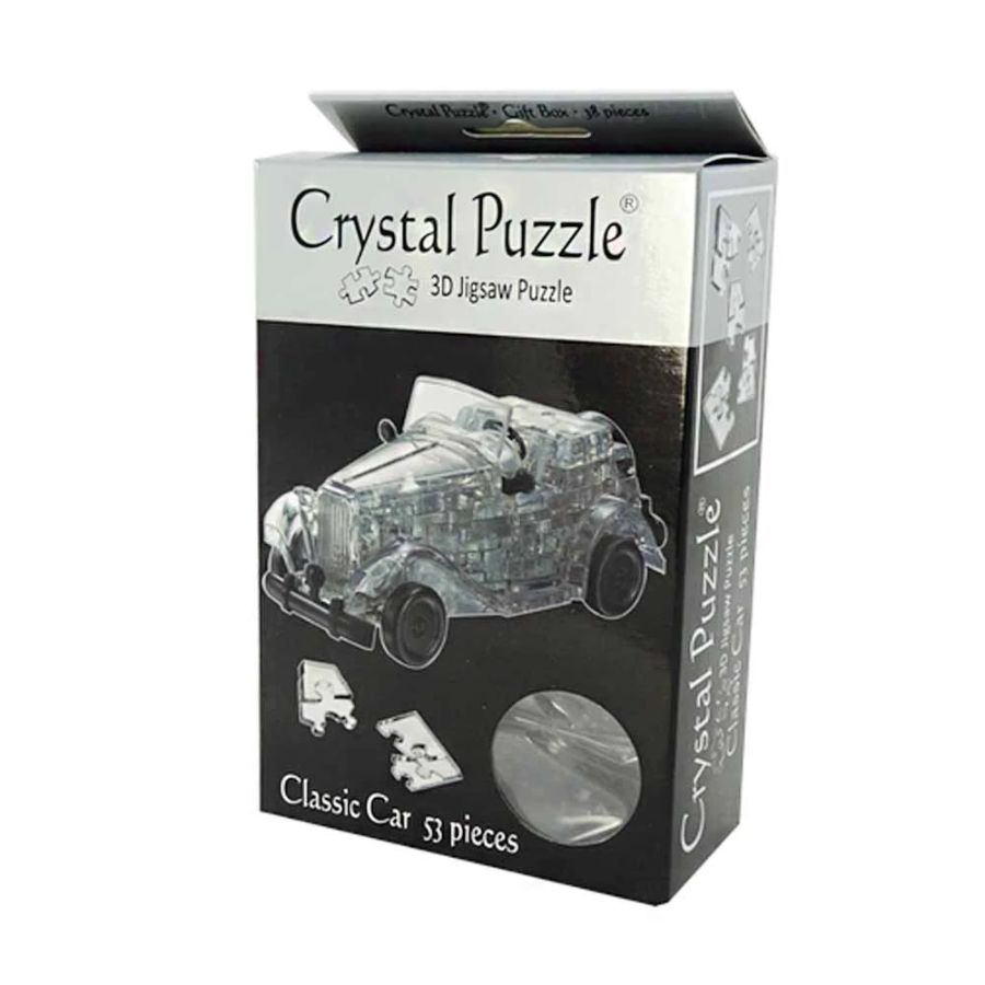 Crystal Puzzles Black Classic Car