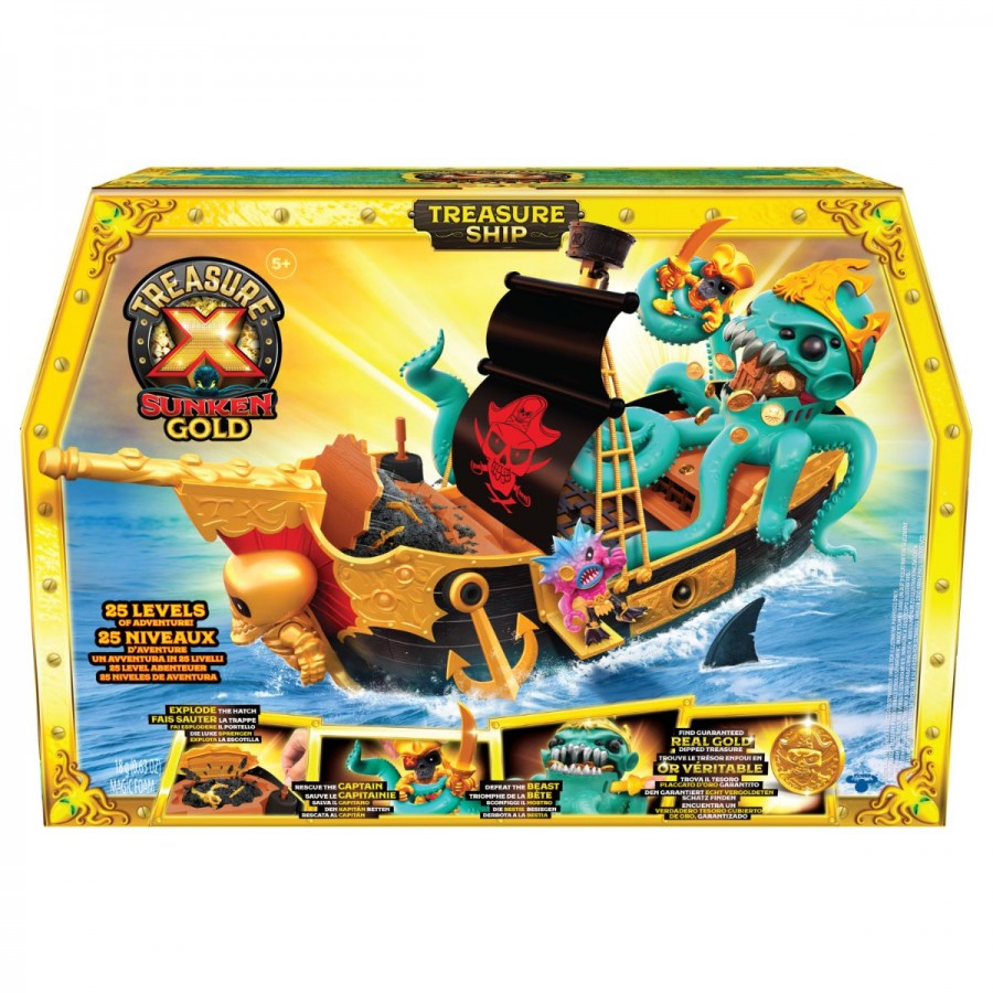 Treasure X Series 5 Sunken Gold Shipwreck Playset