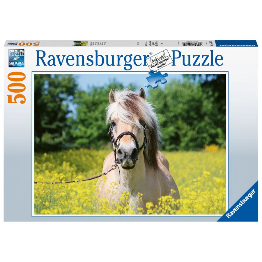 Ravensburger Puzzle 500 Piece White Horse