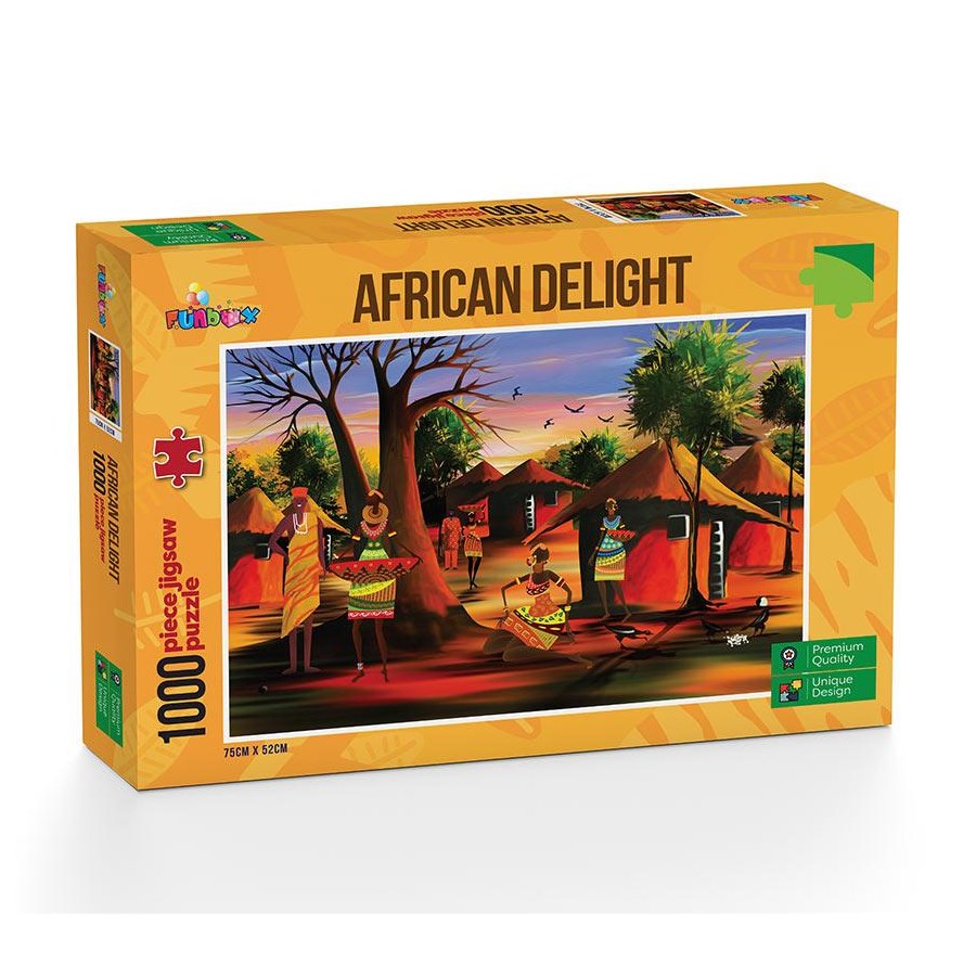 Funbox Puzzle 1000 Piece African Delight