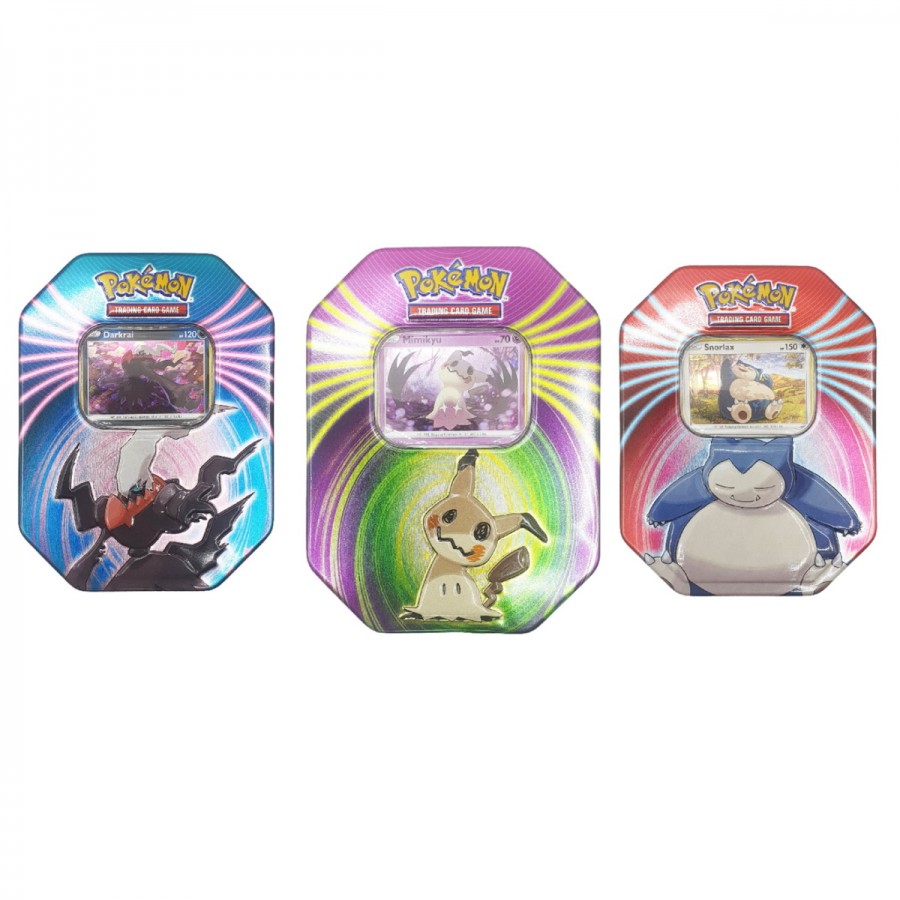 Pokemon Mighty Mysterious Back Issue Collector Tin Assorted