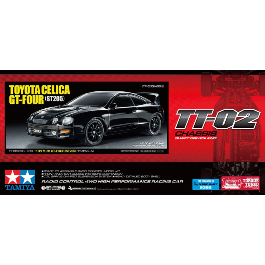 Tamiya Radio Control Kit 1:10 Toyota Celica GT-Four