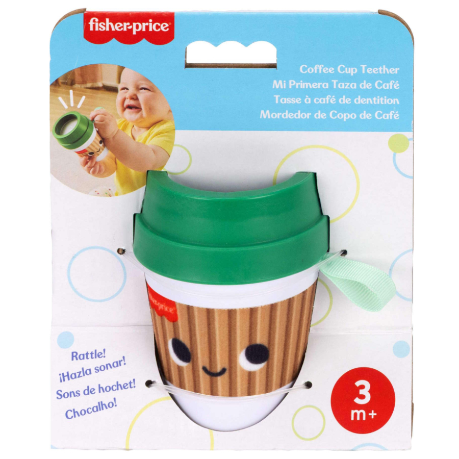 Fisher Price Mini Me Coffee Cup Teether