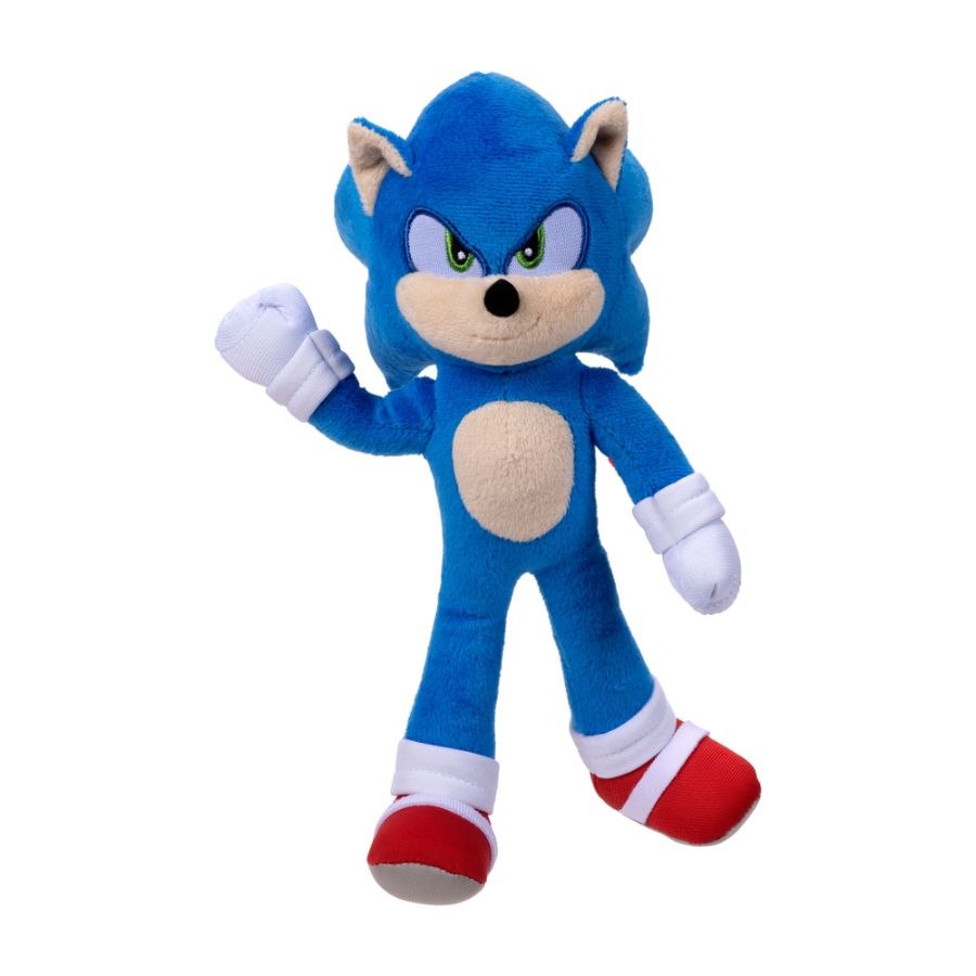Sonic The Hedgehog 2 Movie Basic Plush 9 Inch Assorted