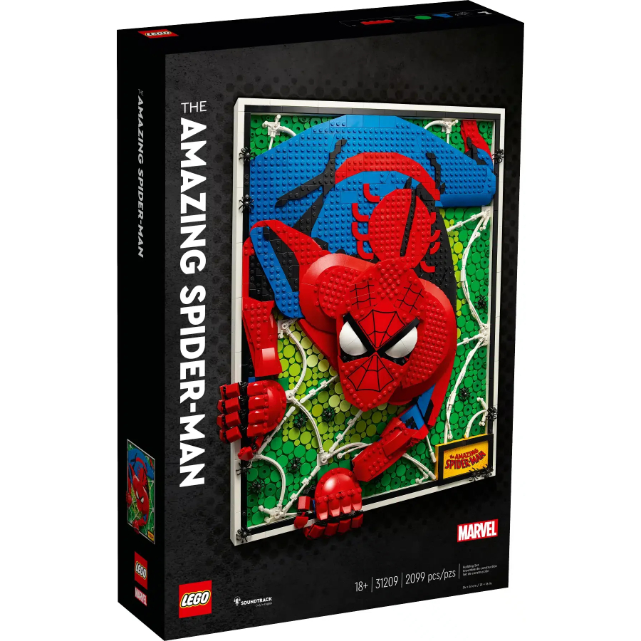 LEGO ART The Amazing Spider-Man 3D Art
