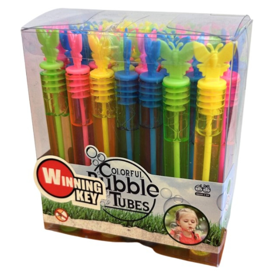 Bubbles In Mini Tube 9cm 48 Pack