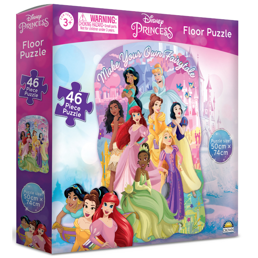 Disney Princess 46 Piece Floor Puzzle