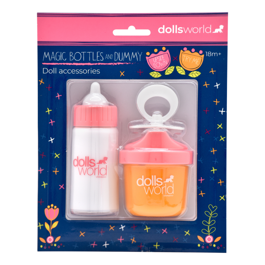 Dolls World Magic Bottles & Dummy For Baby Doll