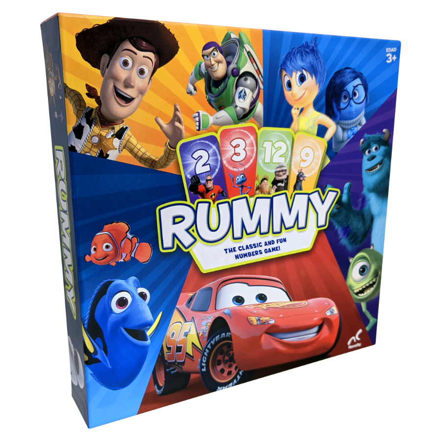 Disney Pixar Rummy Game