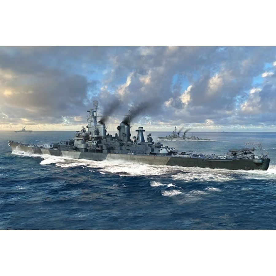 Trumpeter Model Kit 1:700 USS Iowa BB-61