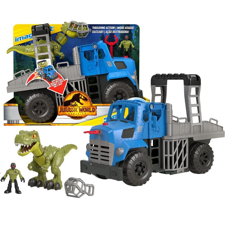 Imaginext Jurassic World Break Out Dino Hauler