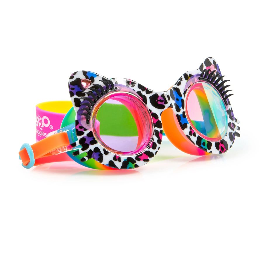 Bling2O G Talk To The Paw Midnight Meow Mulit Coloured Swimming Goggles