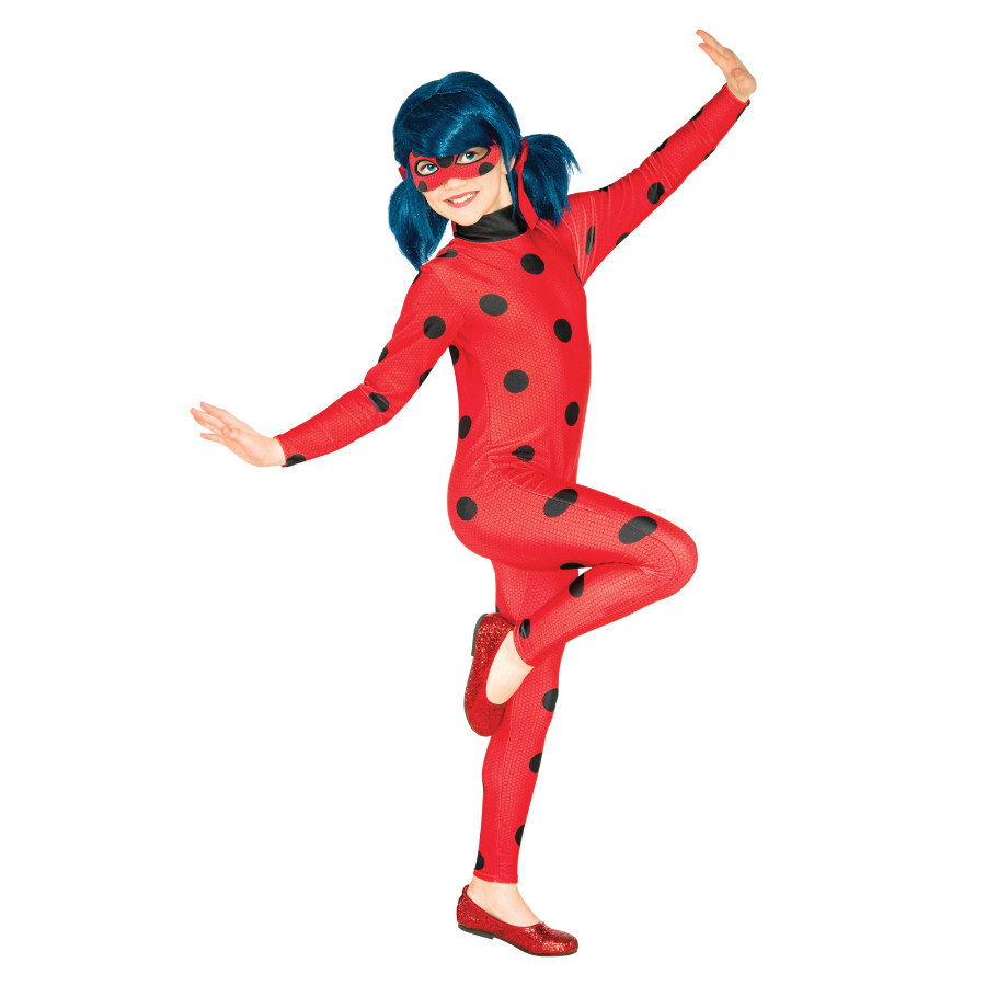 Miraculous Ladybug Kids Dress Up Costume Size 6-8