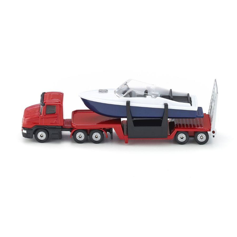 Siku S16 Low Loader with Boat