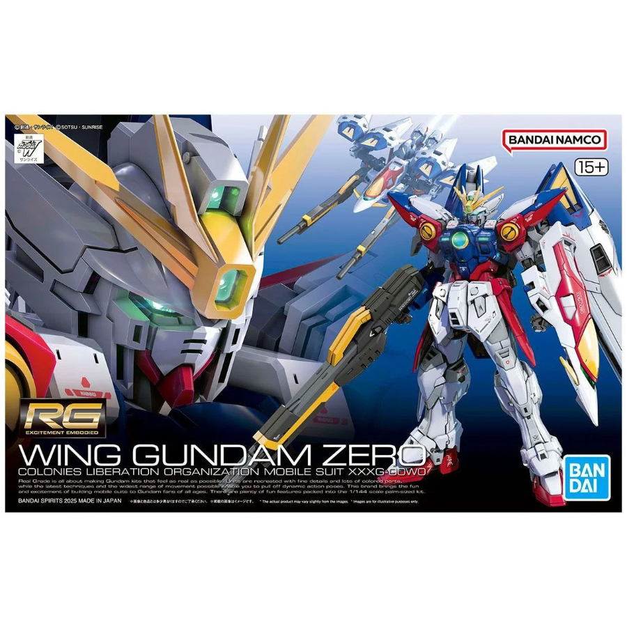 Gundam Model Kit 1:144 RG Wing Gundam Zero