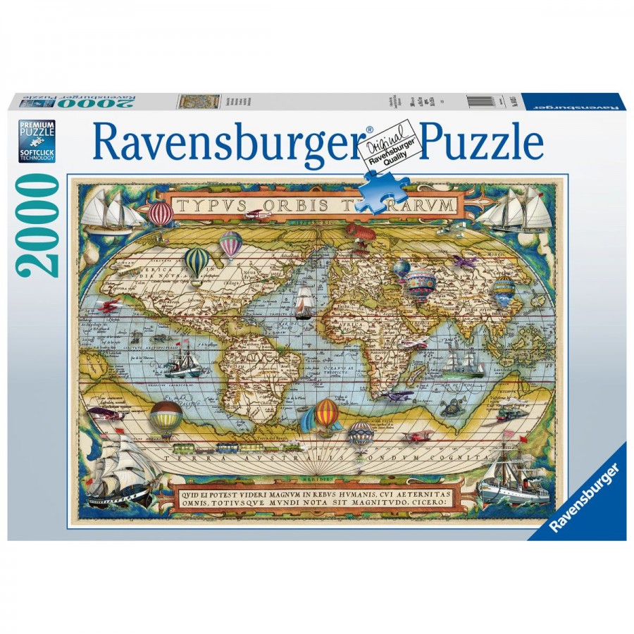 Ravensburger Puzzle 2000 Piece Around The World
