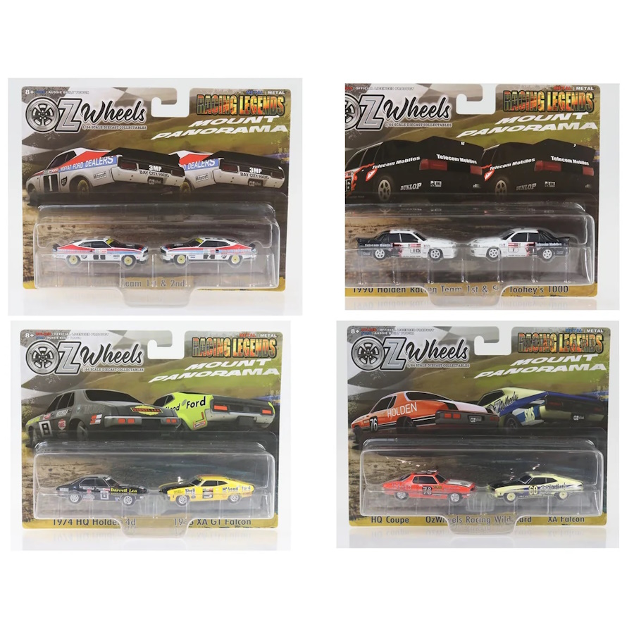 Oz Wheels 1:64 Racing Legends Twin Set Assorted