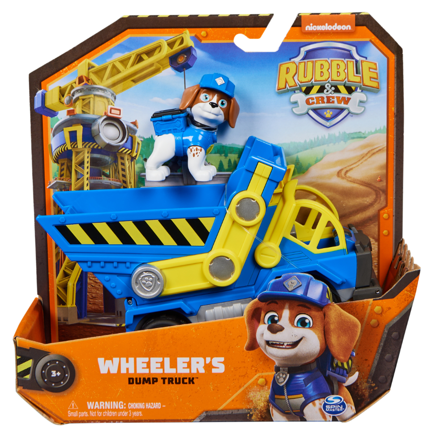 Rubble & Crew Vehicle & Figure Wheeler