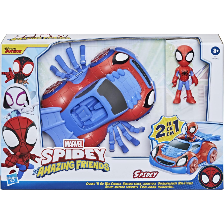 Spidey & His Amazing Friends 2 In 1 Web Crawler & Figure