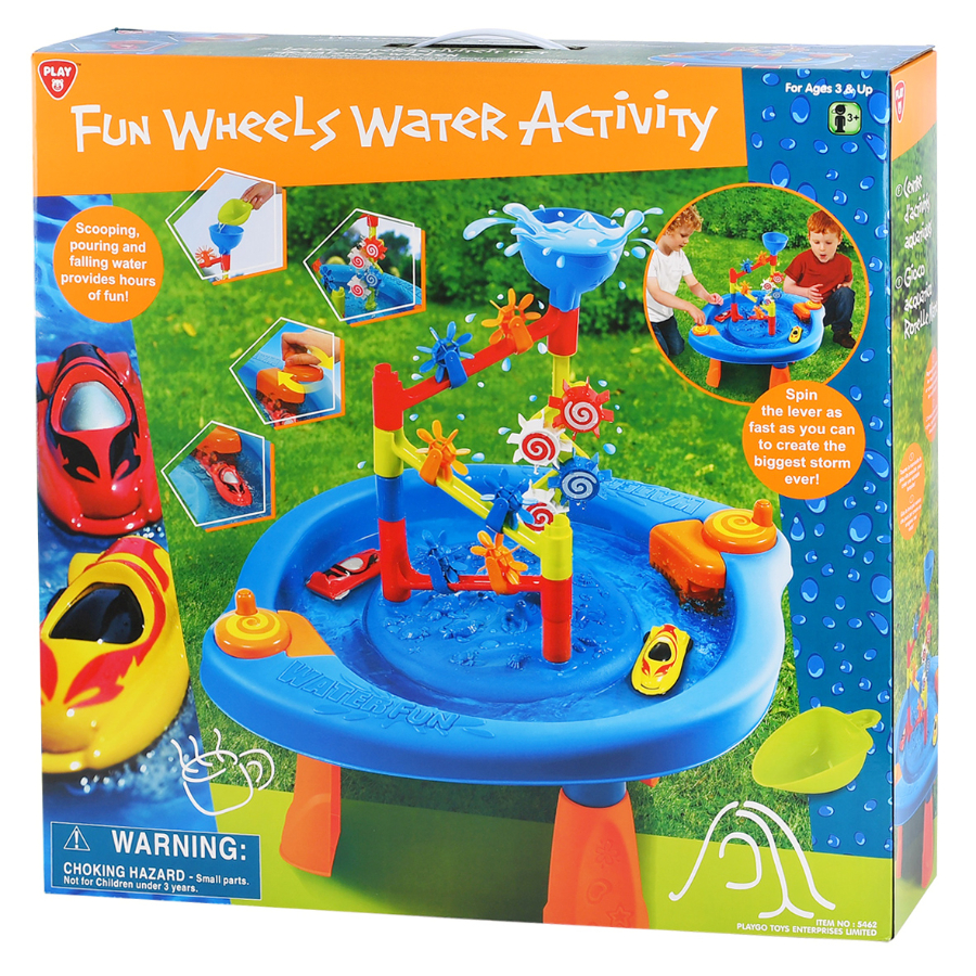 Fun Wheels Water Activity Table