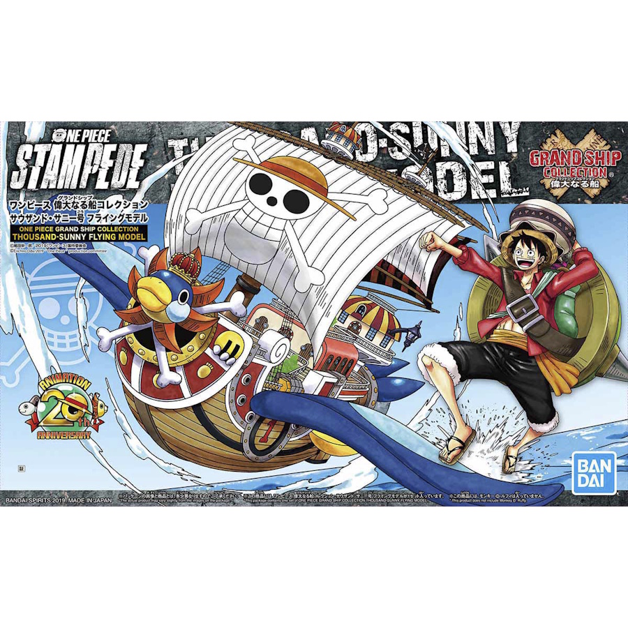 One Piece Model Kit Grand Ship Collection Thousand Sunny Flying Model