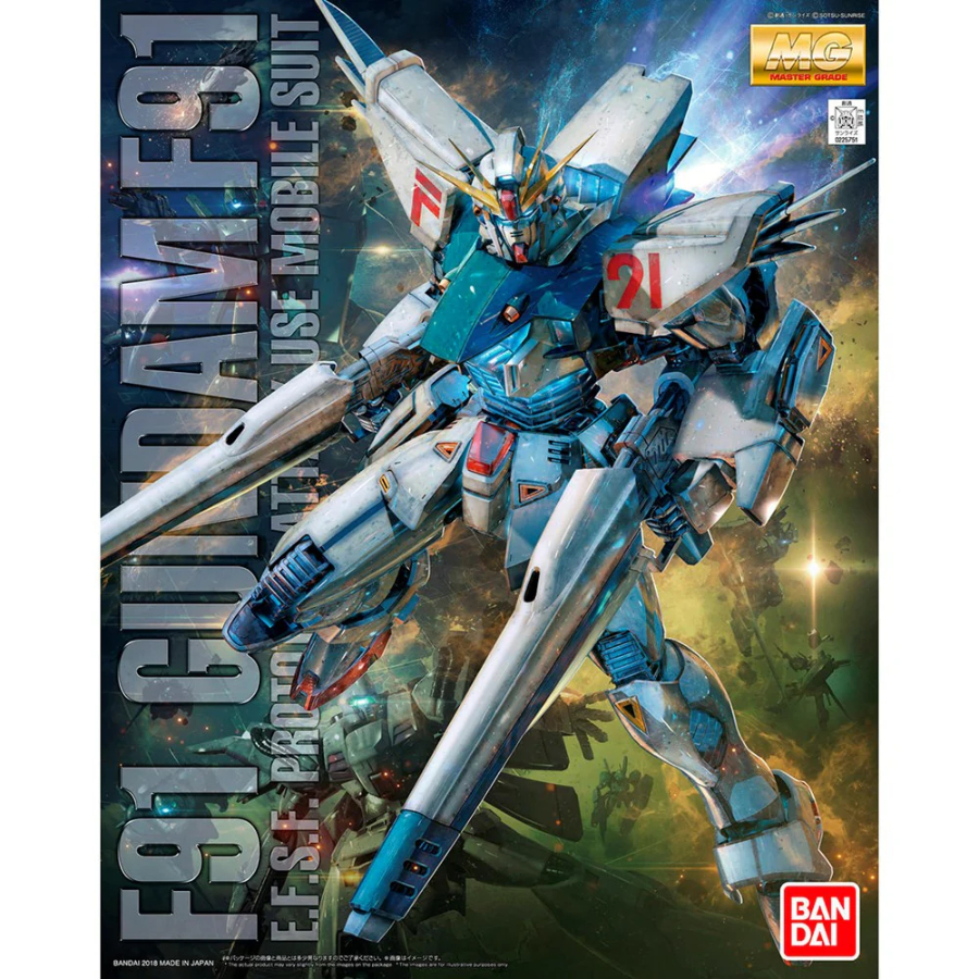 Gundam Model Kit 1:100 MG Gundam F91 Ver 2