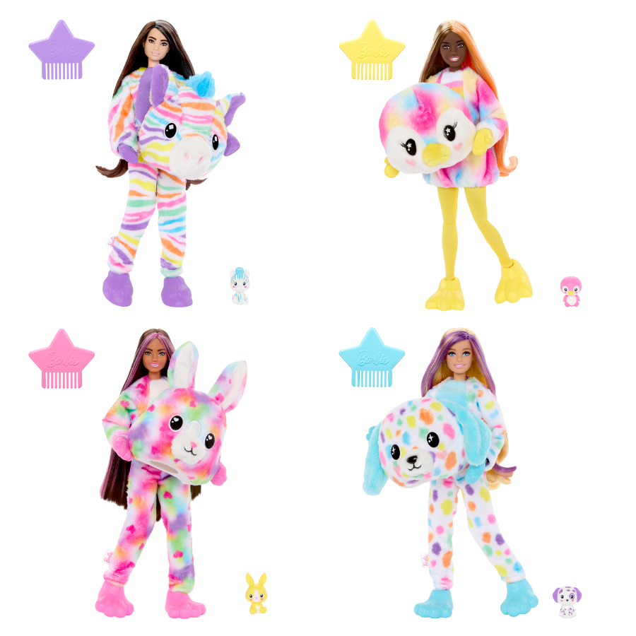 Barbie Cutie Reveal Doll Colour Dream Series Assorted