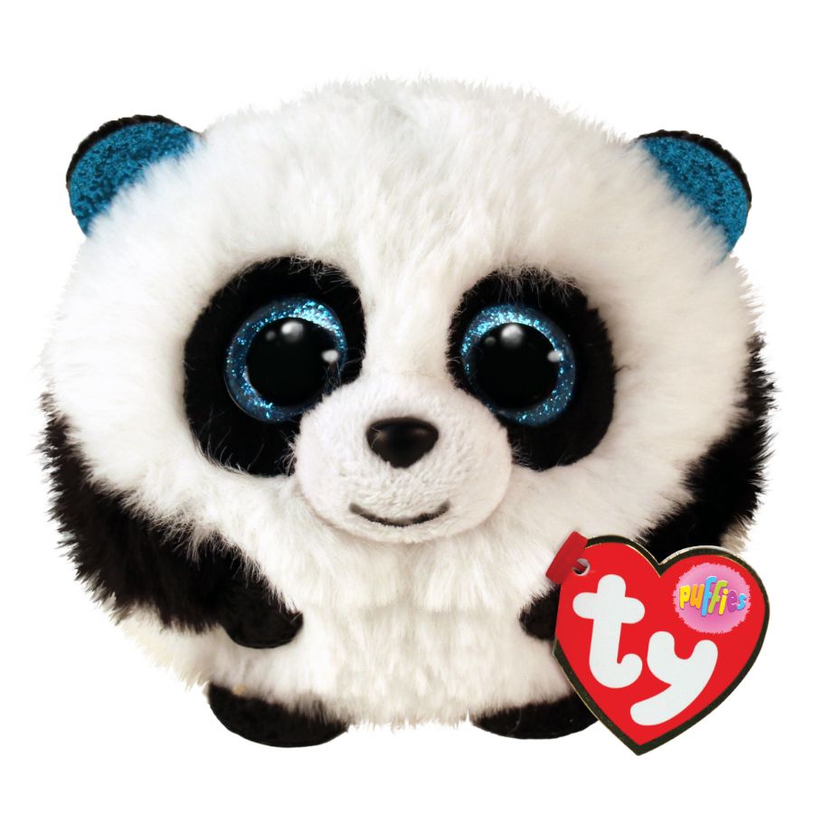 Beanie Boos Ty Puffies Bamboo Panda