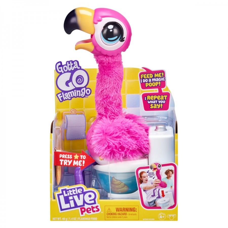 Little Live Pets Gotta Go Flamingo Series 1 Single Pack