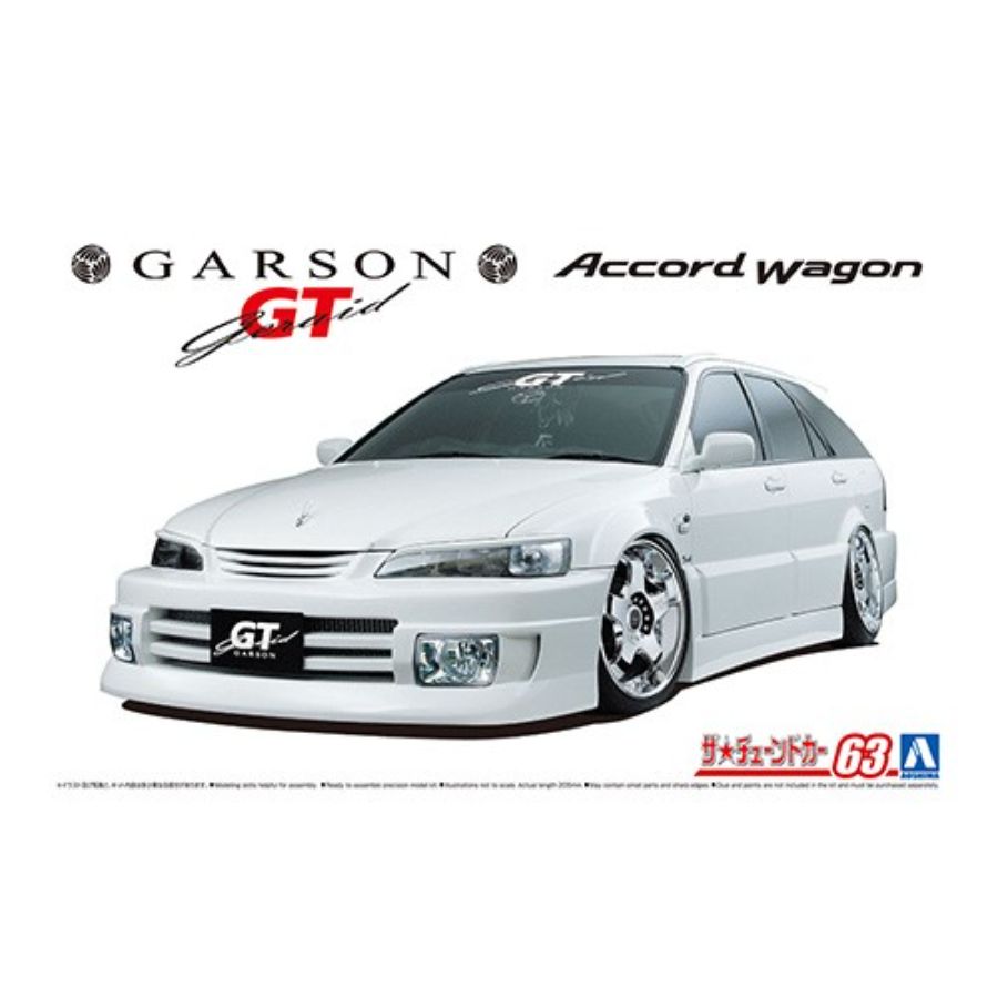 Aoshima Model Kit 1:24 Honda Garson Geraid GT CF6 Accord Wagon 97
