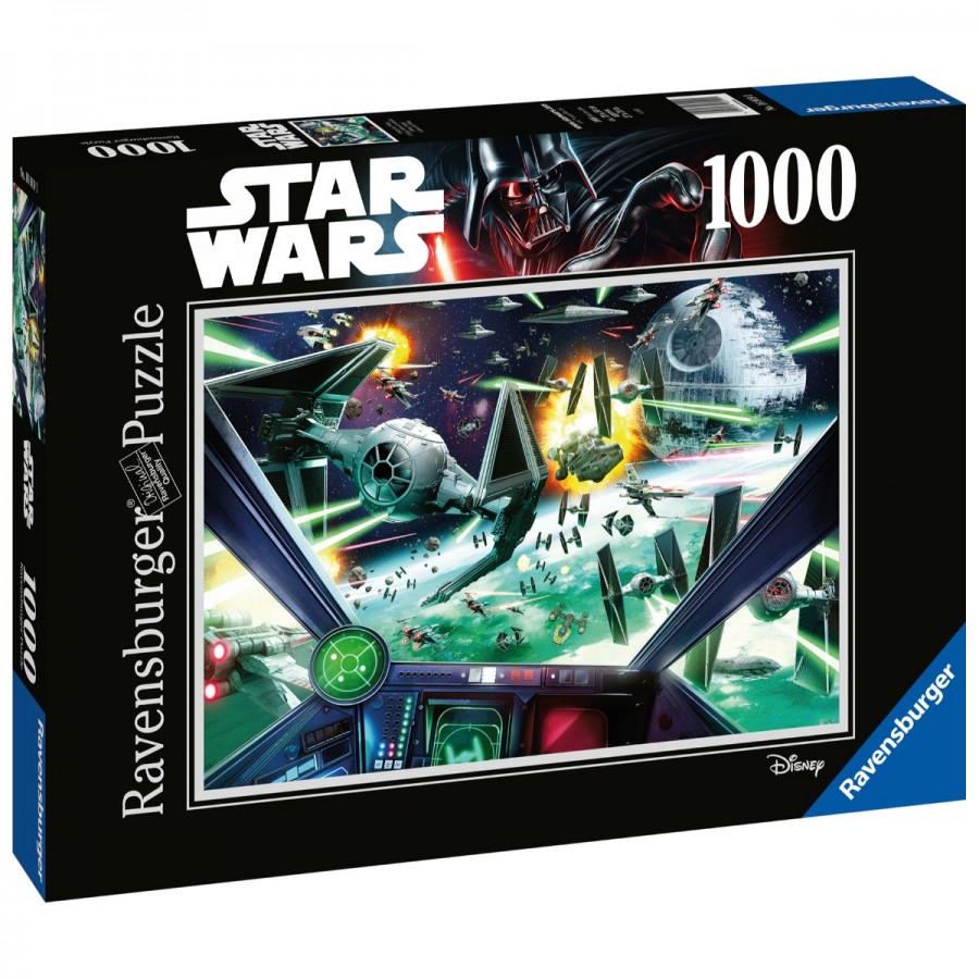Ravensburger Puzzle 1000 Piece Star Wars X-Wing Cockpit