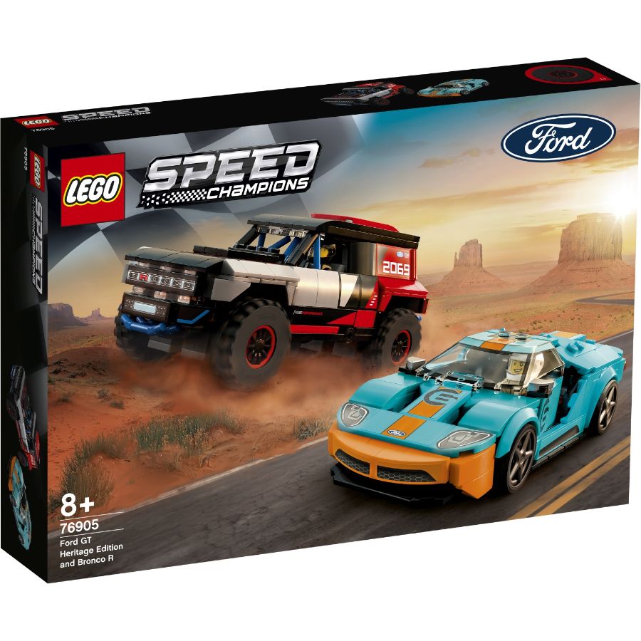 LEGO Speed Champions Ford GT Heritage Edition & Bronco R