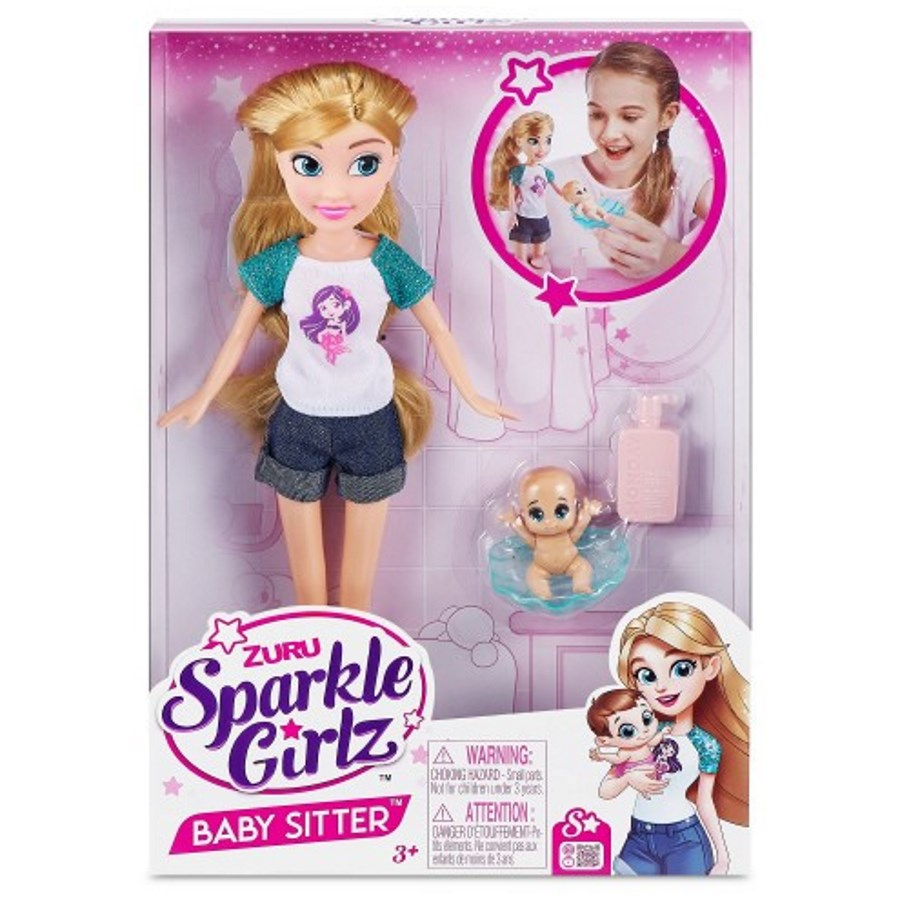Sparkle Girlz Doll Babysitter & Accessories