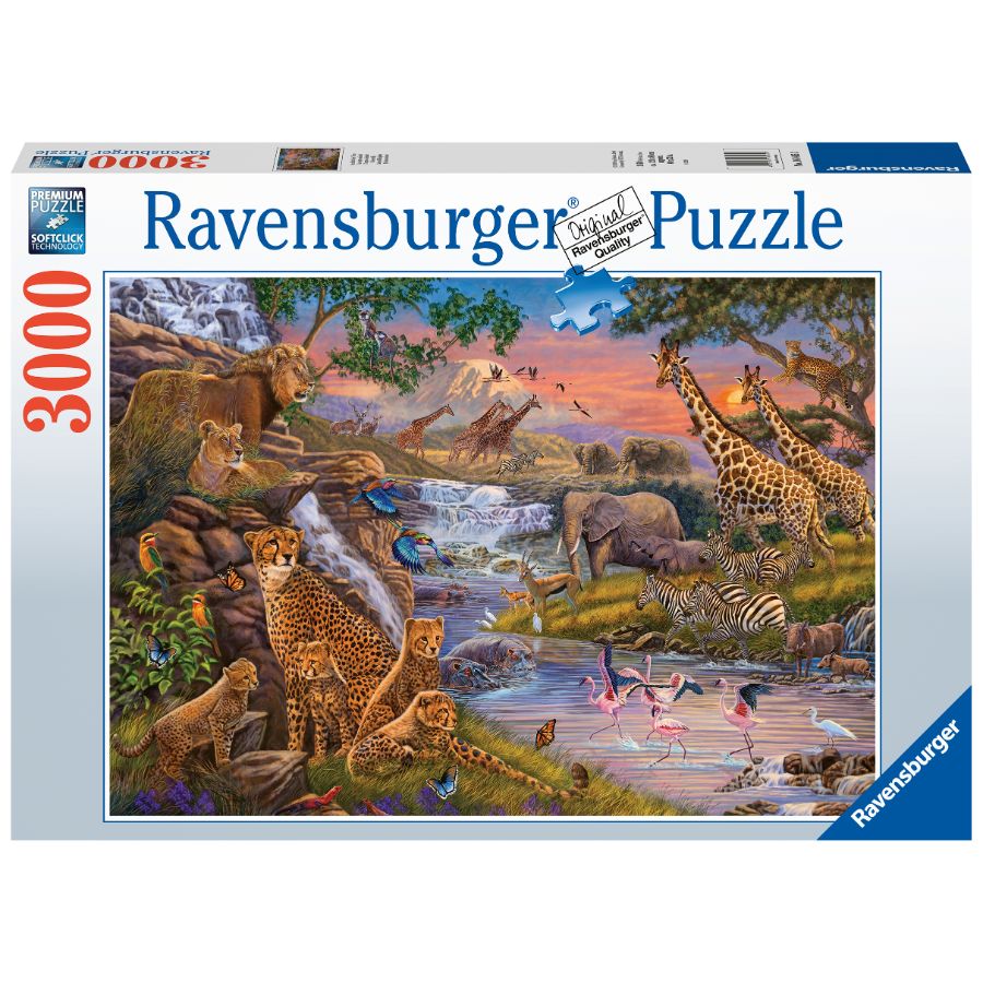 Ravensburger Puzzle 3000 Piece Animal Kingdom
