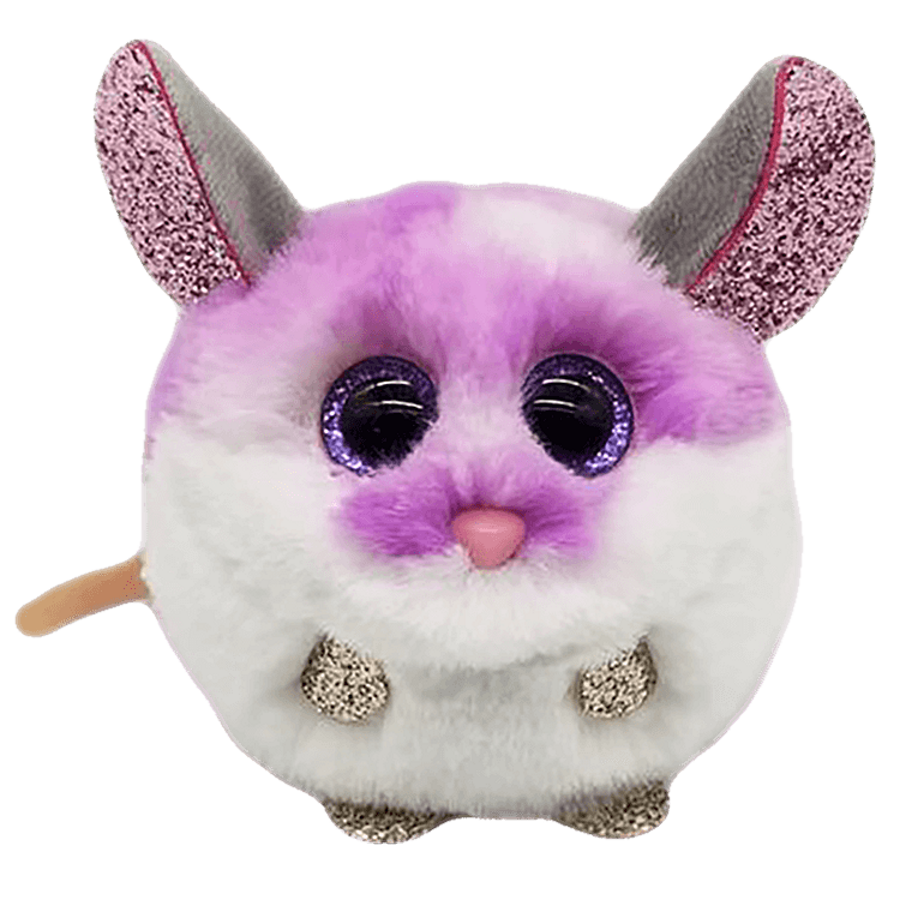 Beanie Boos Ty Puffies Colby Purple Mouse