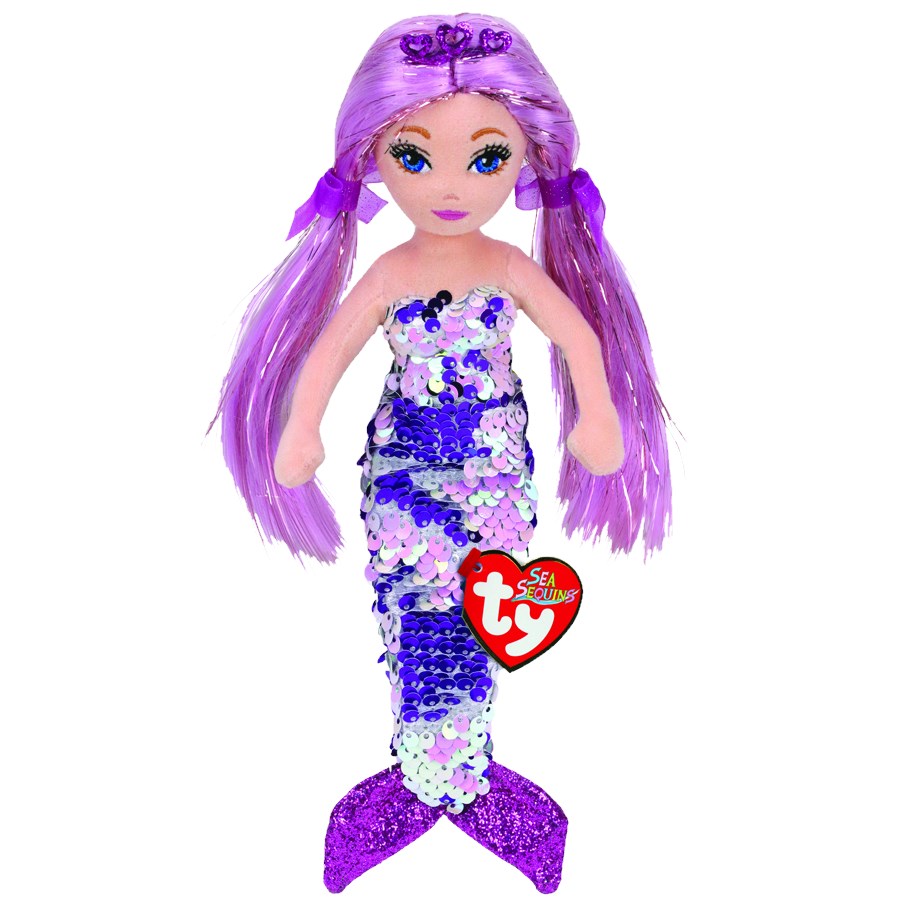 Ty Mermaid Sequin Purple