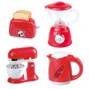 Kitchen Blend & Cook Appliances Four Pack With Working Features Red