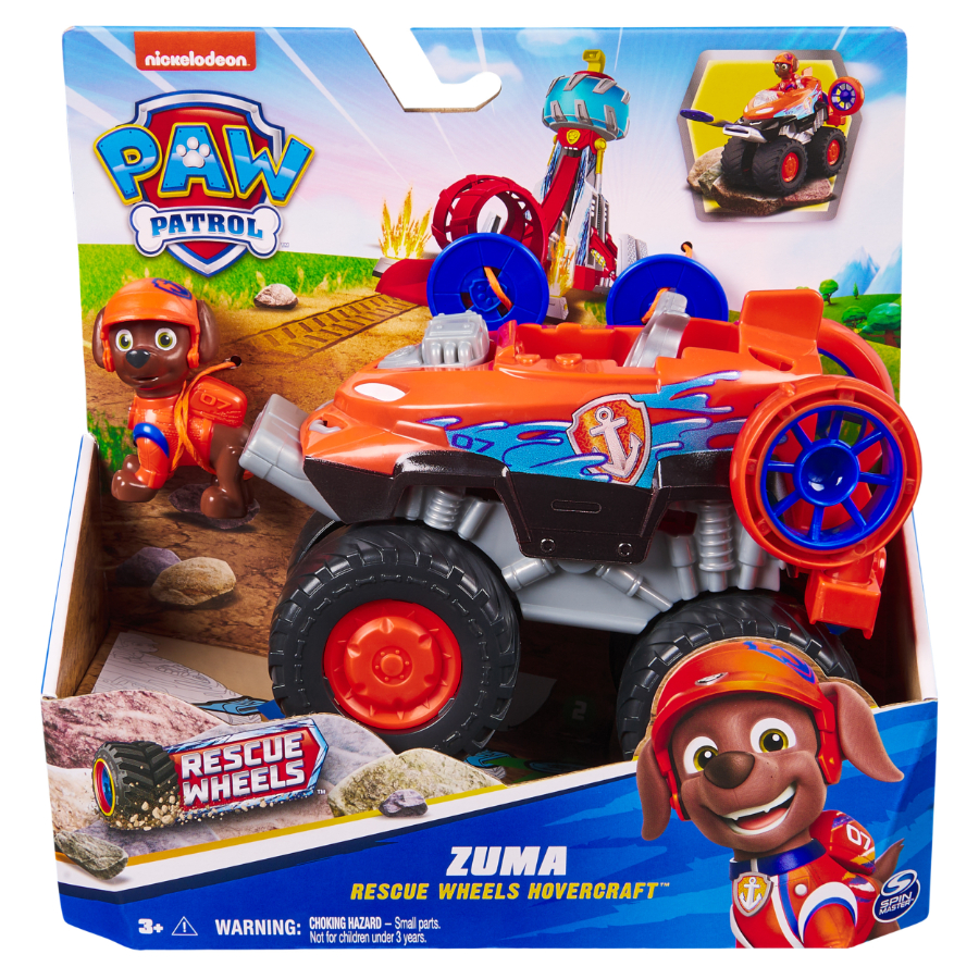 Paw Patrol Rescue Wheels Vehicle & Figure Zuma