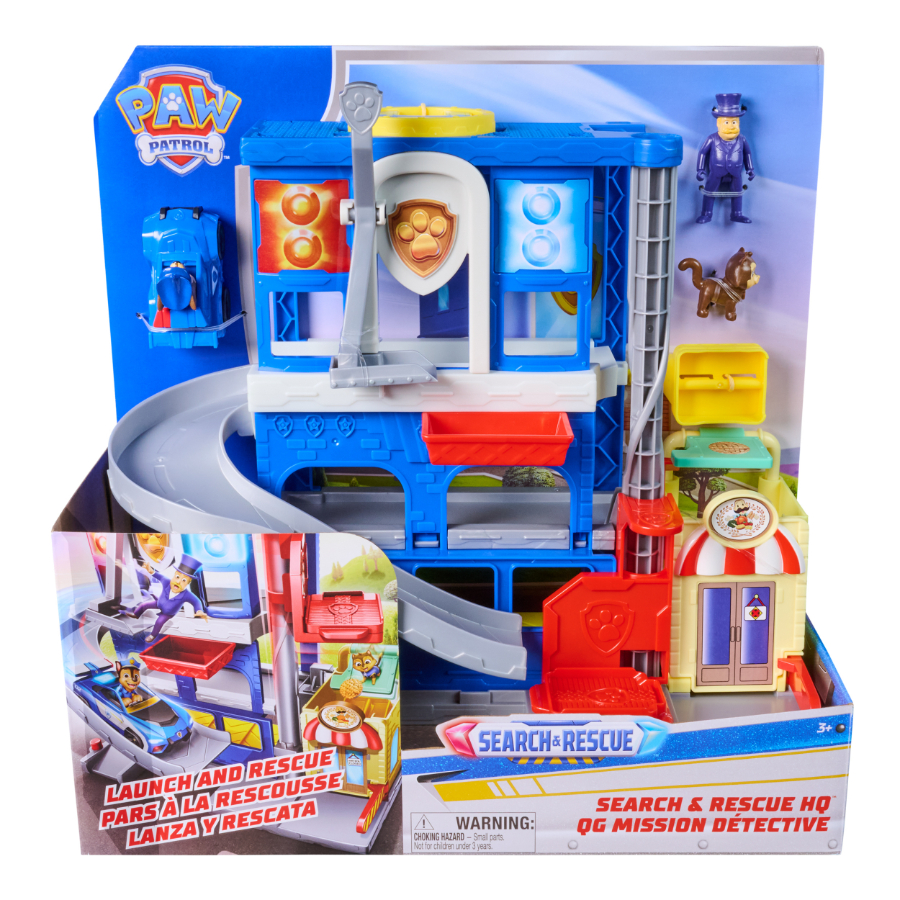 Paw Patrol Search & Rescue Pup Squad HQ Playset