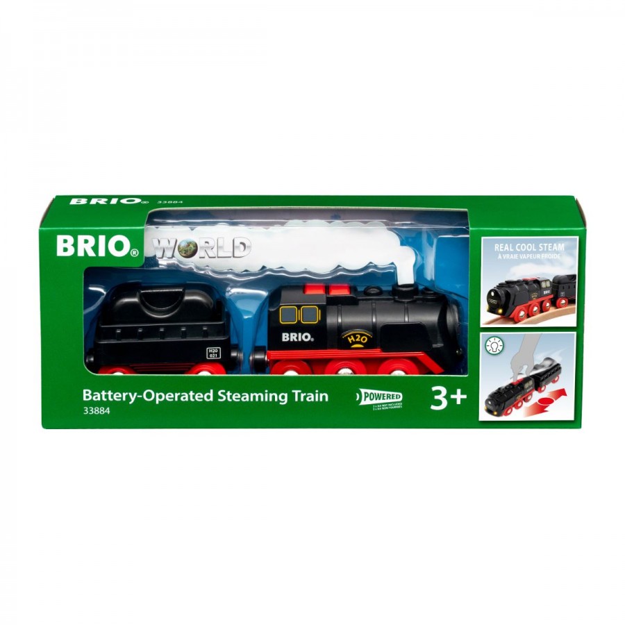 Brio Wooden Train Vehicle Steaming Train 3 Pieces