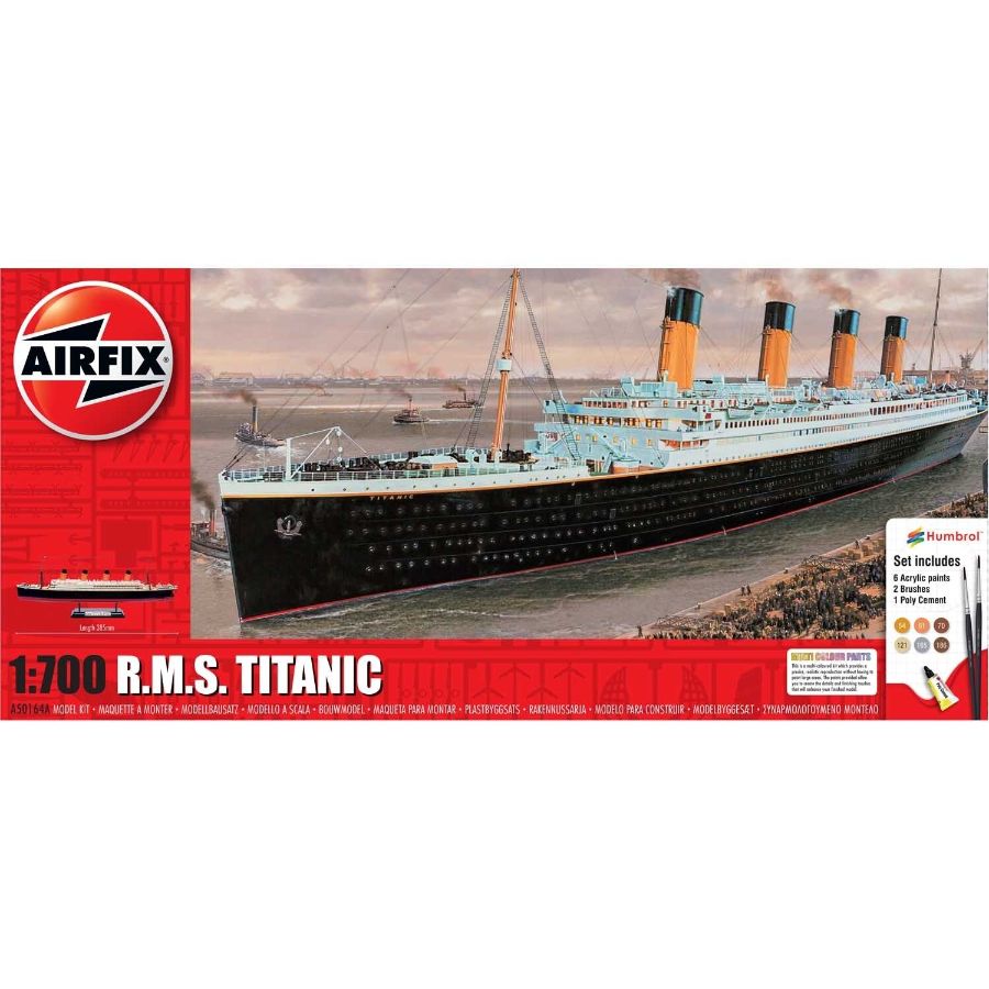 Airfix Model Kit 1:700 Titanic Gift Set