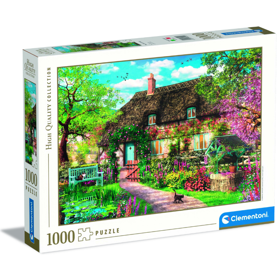 Clementoni 1000 Piece Puzzle The Old Cottage