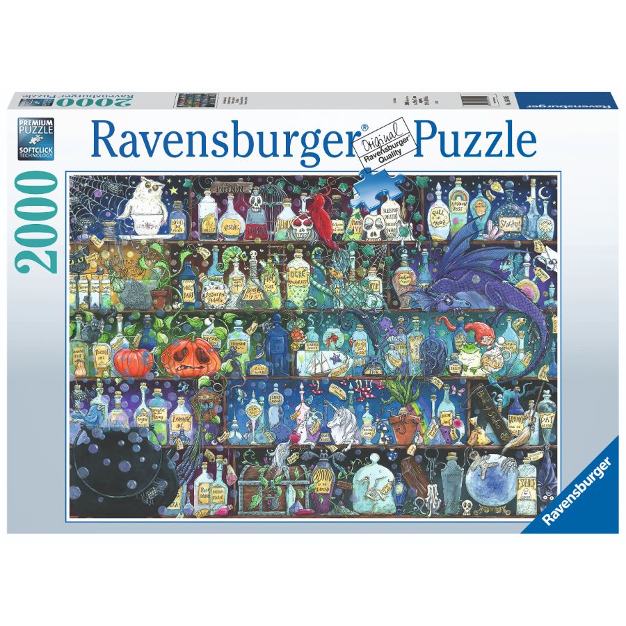Ravensburger Puzzle 2000 Piece Poisons & Potions