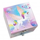 Music Box Small Rainbow Unicorn