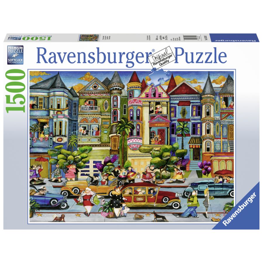 Ravensburger Puzzle 1500 Piece The Painted Ladies